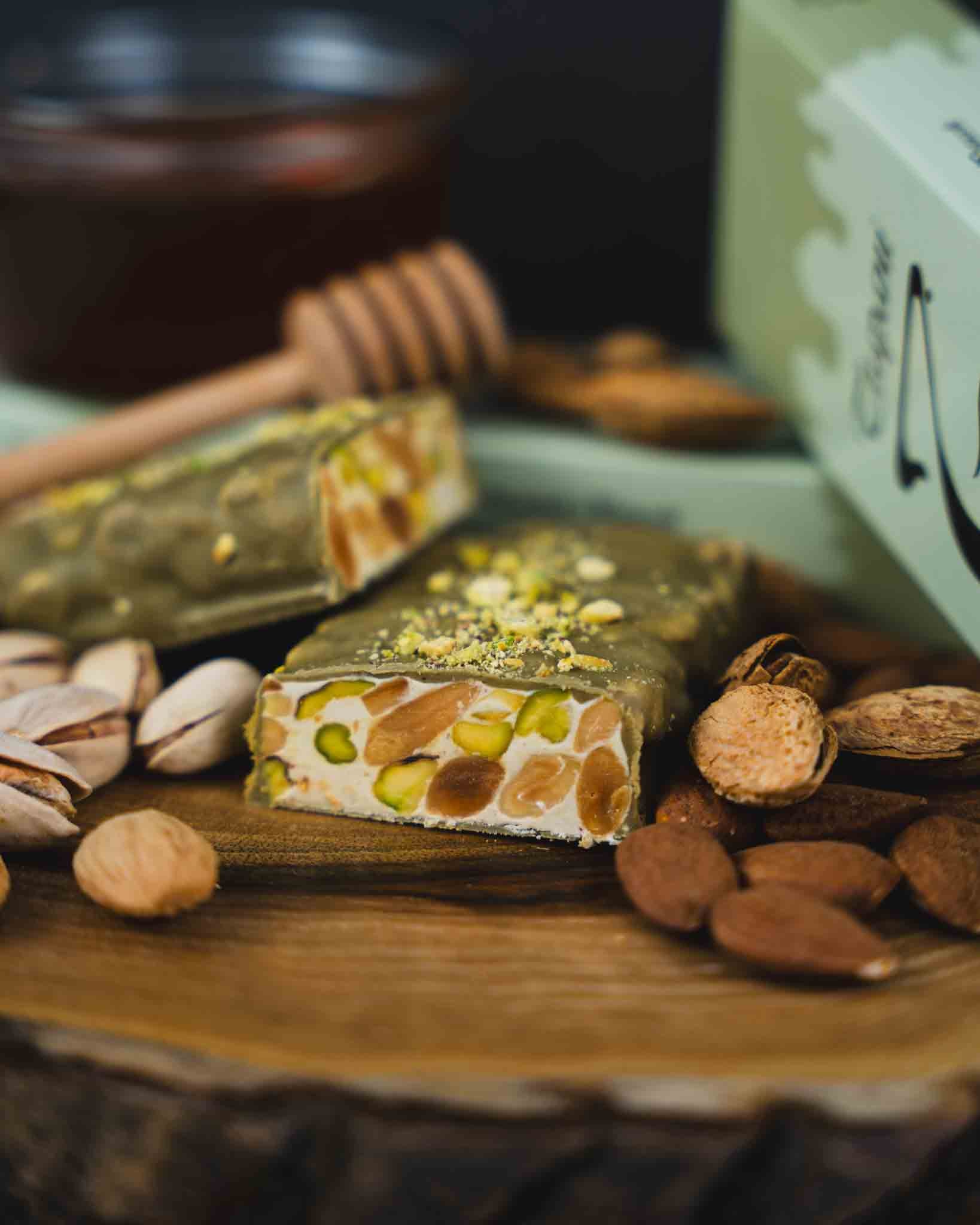 Torrone - Pistazien 125g - Selezione La Vista