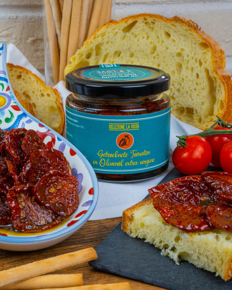 Getrocknete Kirschtomaten in Olivenöl - 180g