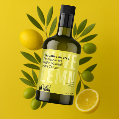 Verdoliva riserva natives Olivenöl extra mit Zitrone 🍋 New Design - Selezione La Vista