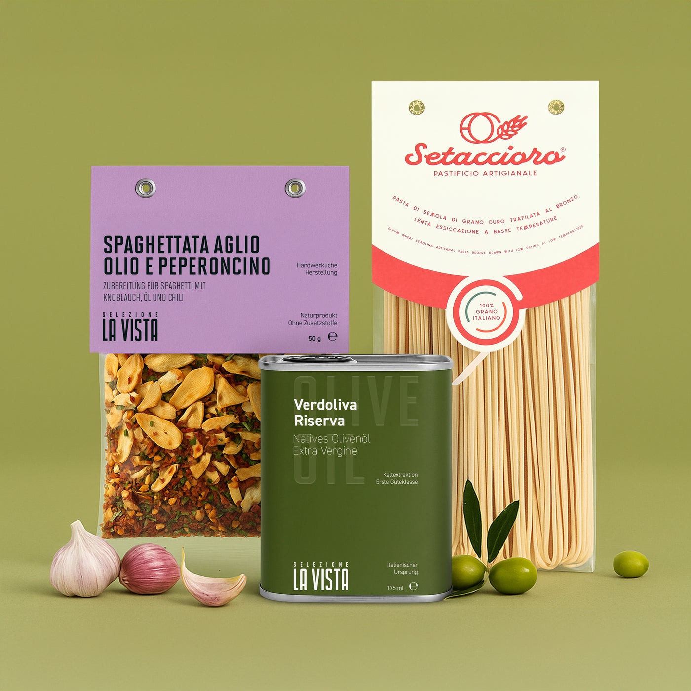 Pasta Setaccioro Spaghetti – italienische Hartweizenpasta 500 g