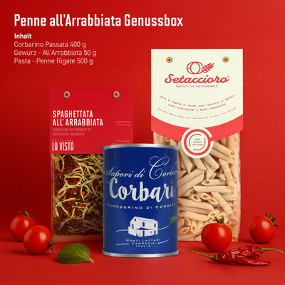 🔥 Selezione La Vista – Penne all’Arrabbiata Genussbox