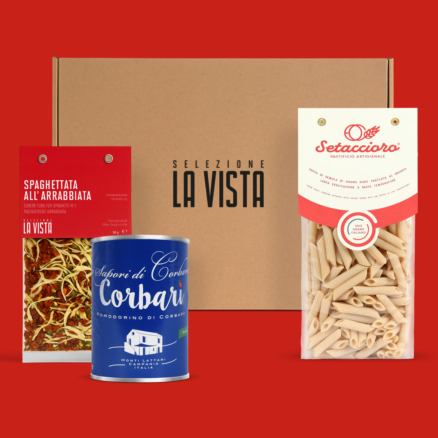 Setaccioro Penne 500 g – italienische Premium Hartweizenpasta