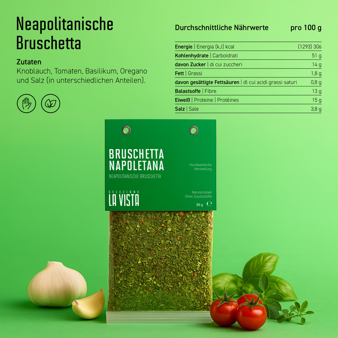 Bruschettagewürz alla Napoletana - 50g