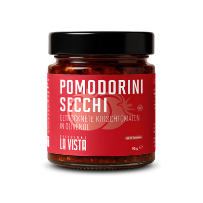 Getrocknete Kirschtomaten in Olivenöl