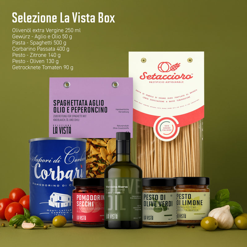 🎁 Geschenkbox Selezione La Vista – Italien zum Genießen