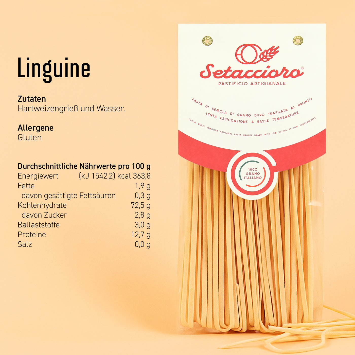 Linguine - Premium Pasta - 500g