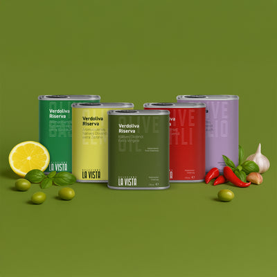 Natives Olivenöl mit Zitrone – Selezione La Vista Feinkost