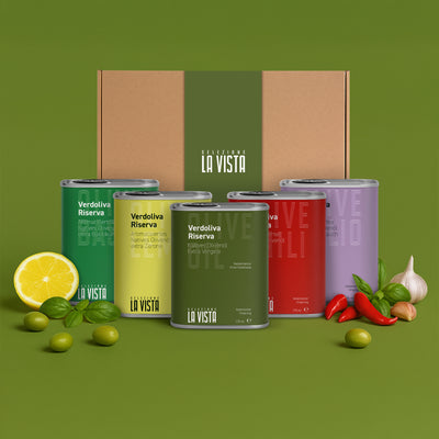 Natives Olivenöl Chili – Italienisches Würzöl Geschenkset