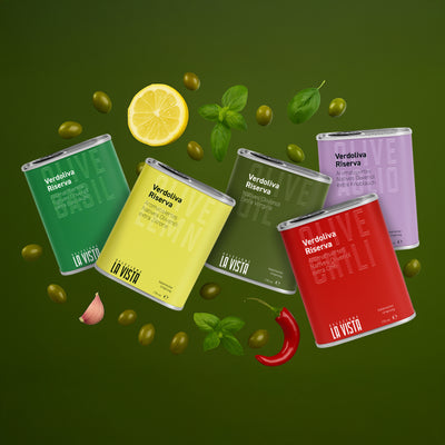 Knoblauch Olivenöl – Selezione La Vista aromatisiertes Olivenöl