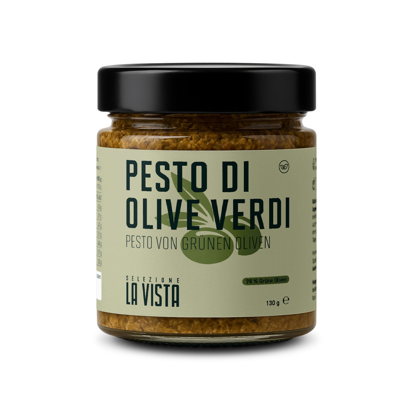 Pesto von grünen Oliven - 130g
