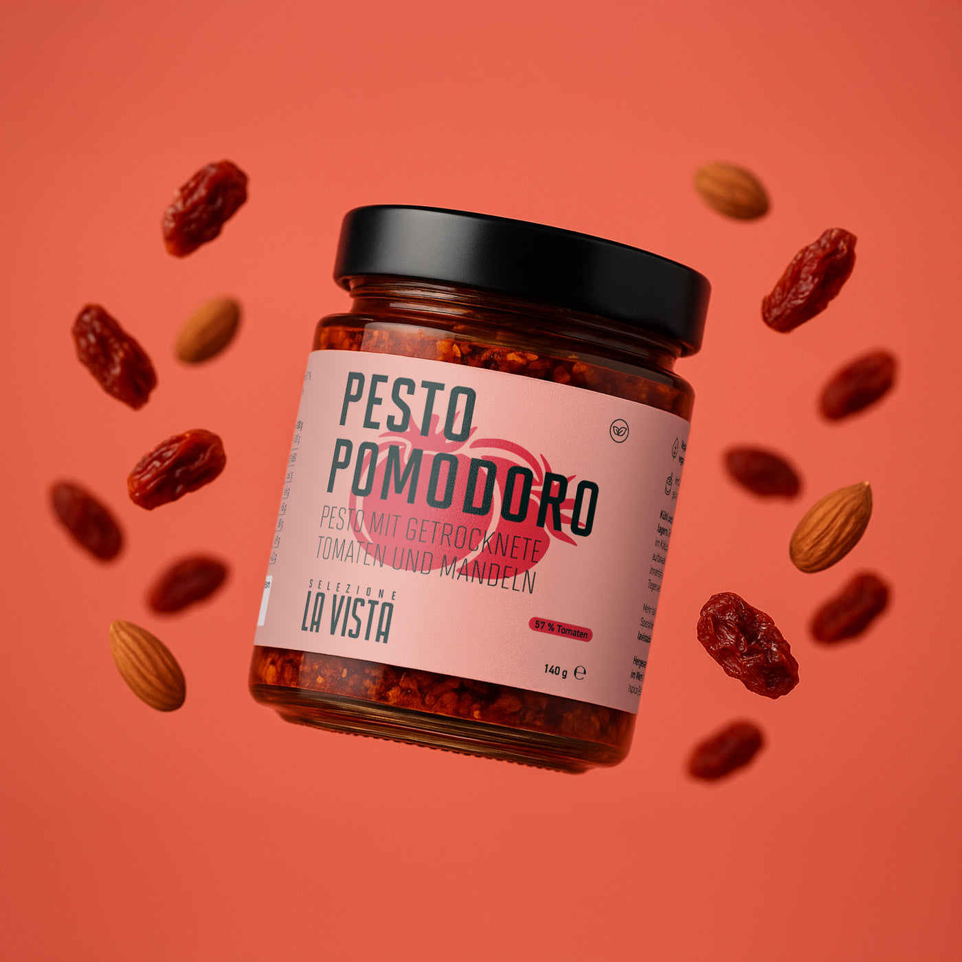 Getrocknetes Tomaten Pesto mit Mandeln