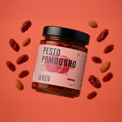 Getrocknetes Tomaten Pesto mit Mandeln