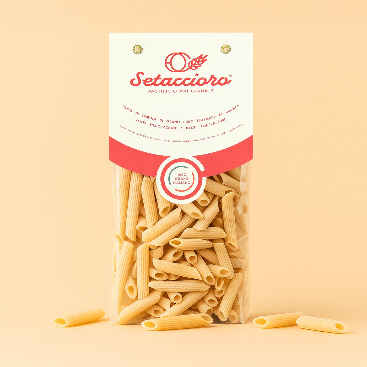 Penne Rigate - Premium Pasta - 500g