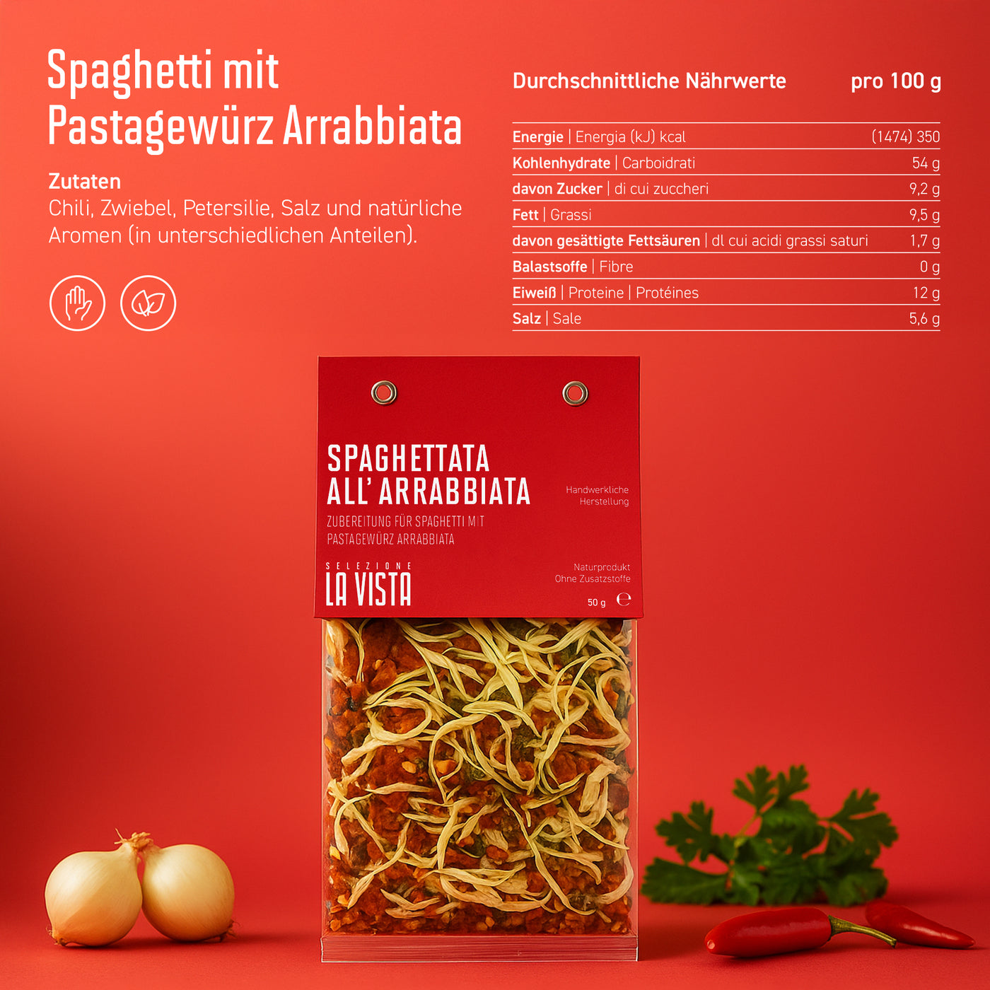 Pastagewürz Arrabbiata - 50g