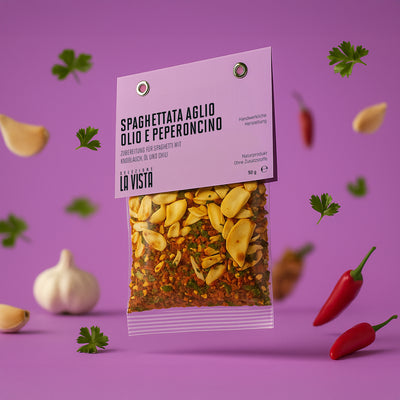 Pastagewürz Aglio, Olio e Peperoncino 🌶️ 🧄 🌿 - 50g