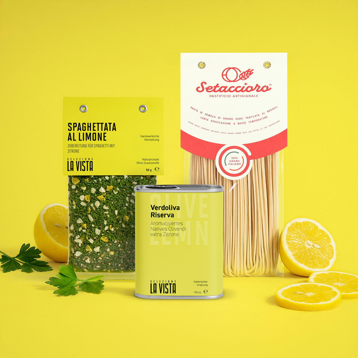 Zitronen Gewürzmischung für Pasta – Selezione La Vista 50 g