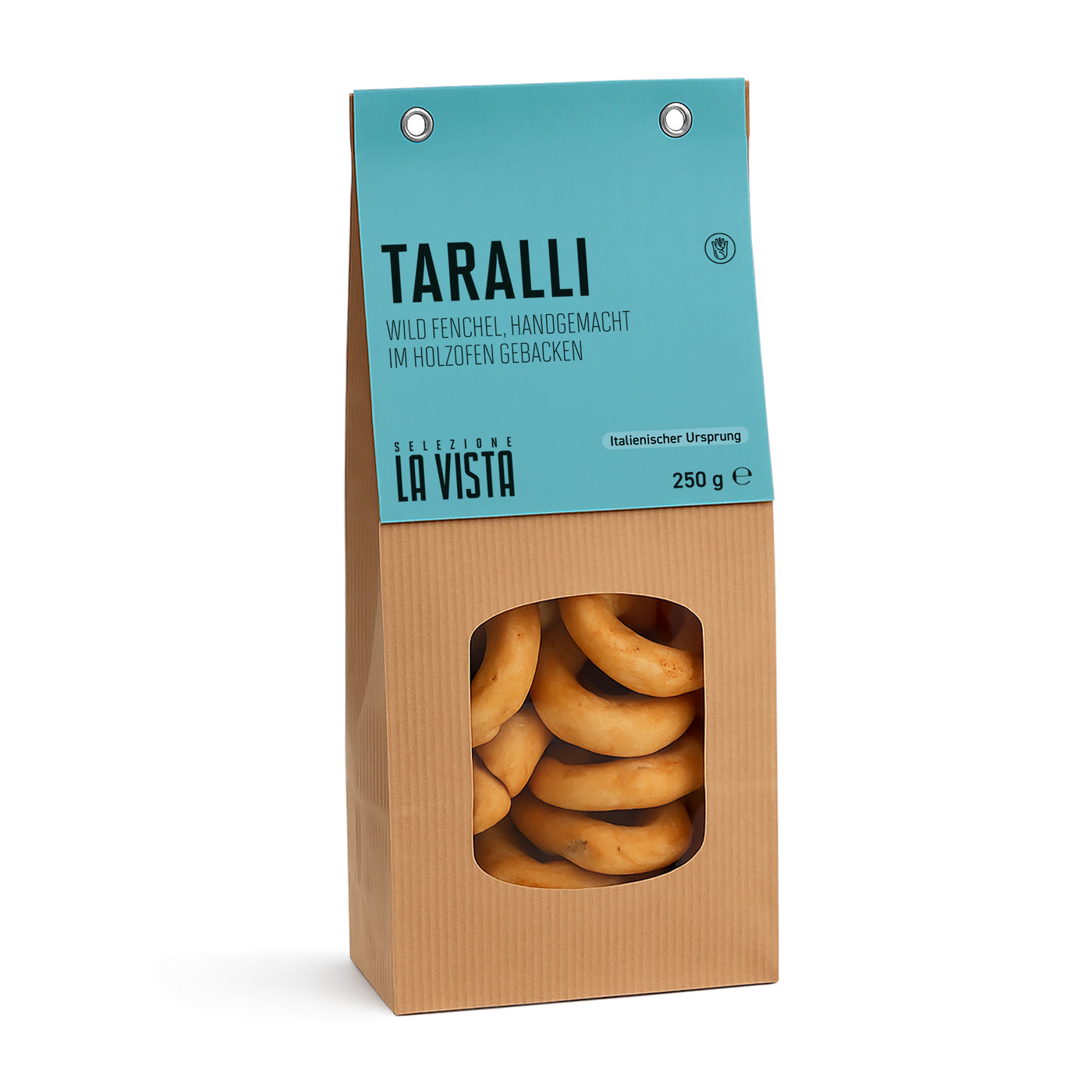 Handgemachte Taralli mit Wildfenchel – italienischer Snack