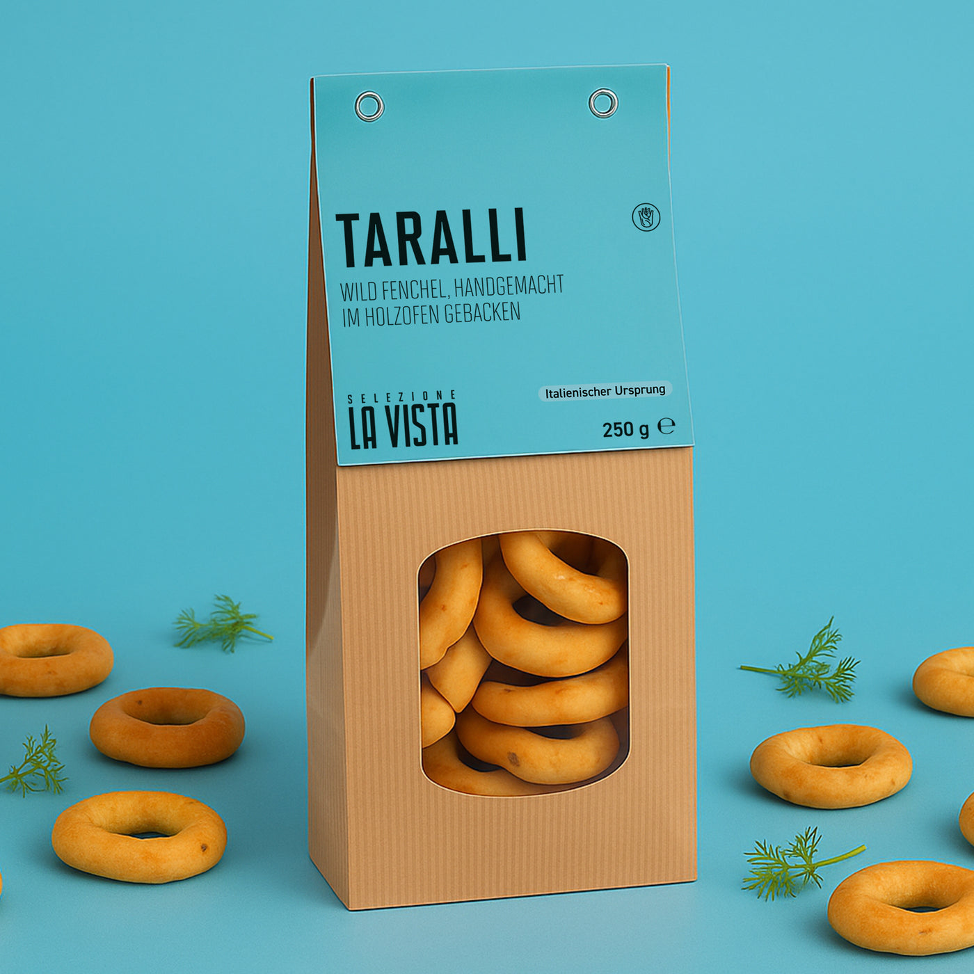 Taralli Wildfenchel doppelt im Holzofen gebacken