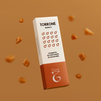 Torrone - Karamell Schokolade 125g