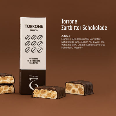 Torrone - Zartbitter Schokolade 125g